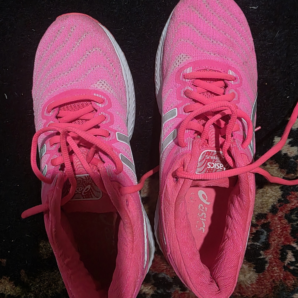 ASICS Women's Vibrant Pink Athletic Shoes
